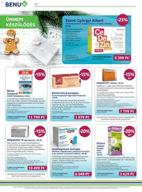 Benu Gyógyszertárak akciós újság Oldal 10
