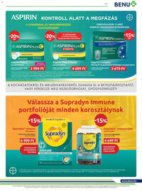 Benu Gyógyszertárak akciós újság Oldal 11