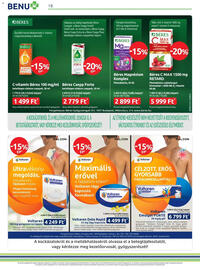 Benu Gyógyszertárak akciós újság Oldal 18