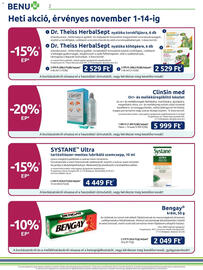 Benu Gyógyszertárak akciós újság Oldal 2
