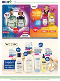 Benu Gyógyszertárak akciós újság Oldal 20