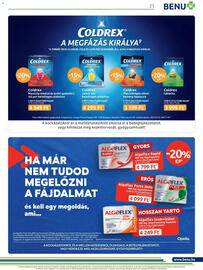 Benu Gyógyszertárak akciós újság Oldal 21