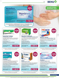 Benu Gyógyszertárak akciós újság Oldal 23