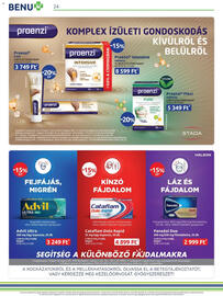 Benu Gyógyszertárak akciós újság Oldal 24