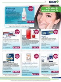 Benu Gyógyszertárak akciós újság Oldal 25