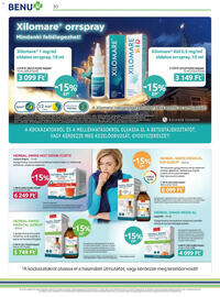 Benu Gyógyszertárak akciós újság Oldal 30