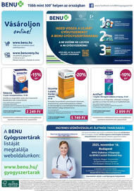 Benu Gyógyszertárak akciós újság Oldal 32