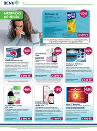 Benu Gyógyszertárak akciós újság Oldal 8
