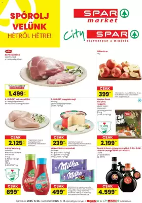 Spar Market akciós újság (érvényes eddig: 12-11)