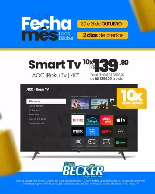 Folheto Lojas Becker (válido até 31-10)