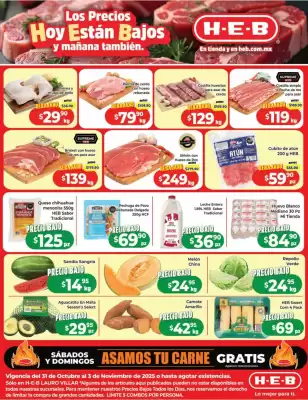 Folleto HEB (válido hasta 3-11)