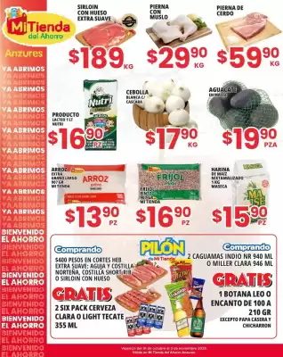 Folleto Mi Tienda del Ahorro (válido hasta 3-11)