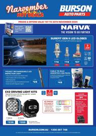 Burson Auto Parts catalogue Page 1