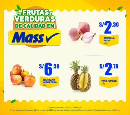 Catálogo Mass (válido hasta 3-11)