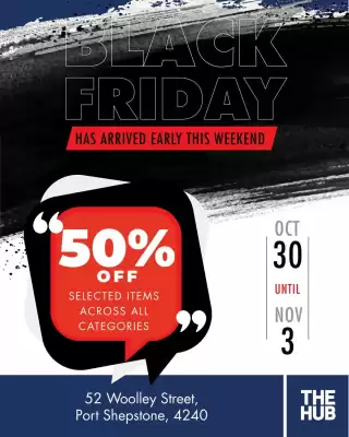 The Hub catalogue (valid until 3-11)