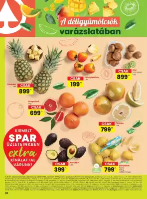Spar akciós újság (érvényes eddig: 12-11)