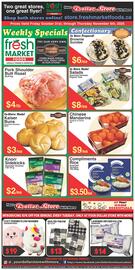 Fresh Market Foods flyer week 44 Page 1