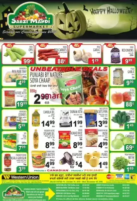 Sabzi Mandi Supermarket flyer (valid until 6-11)