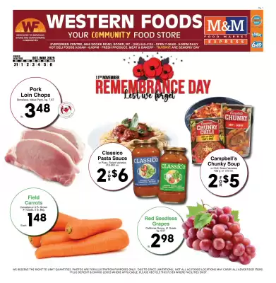 Western Foods flyer (valid until 6-11)