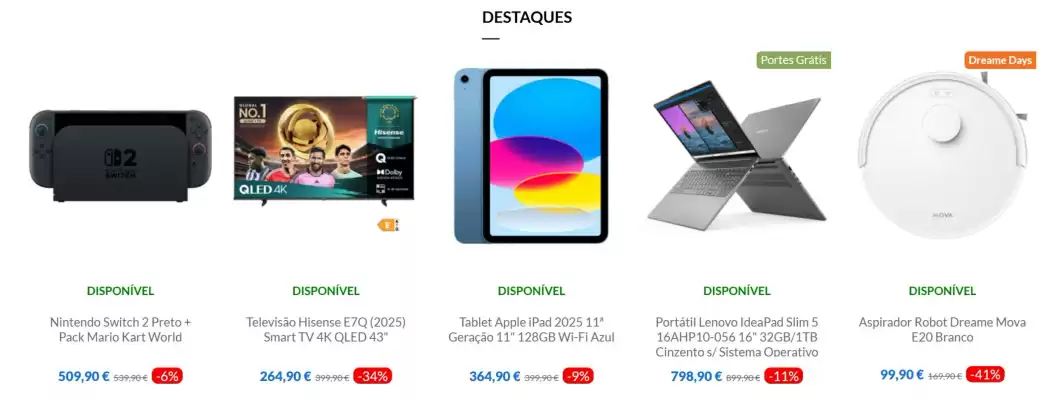 Folheto Tek4life (válido até 6-11)