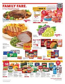 Family Fare weekly ad week 45 Page 1