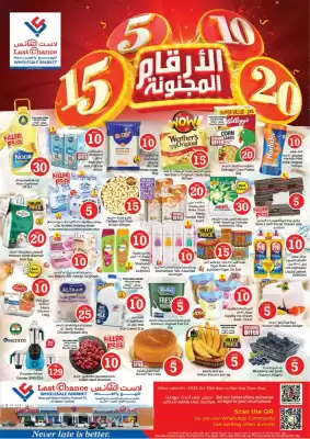 Last Chance flyer (valid until 2-11)