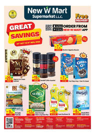 New W Mart leaflet Page 1