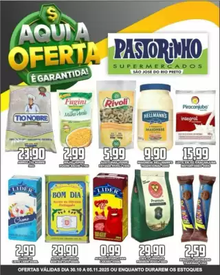 Catálogo Supermercado Pastorinho (válido até 5-11)