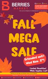 Berries Market flyer week 44 Page 1