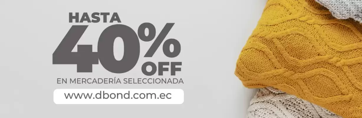 Catálogo DBOND (válido hasta 6-11)