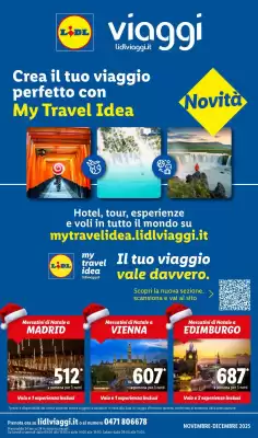 Volantino Lidl Viaggi (valido fino al 31-12)