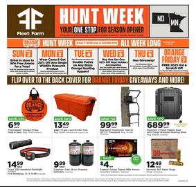 Fleet Farm weekly ad Page 1