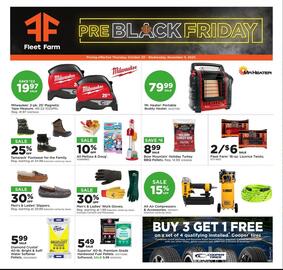Fleet Farm weekly ad week 44 Page 1