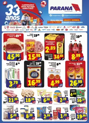 Folheto Supermercado Paraná (válido até 2-11)