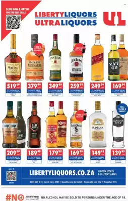 Ultra Liquors catalogue (valid until 15-11)