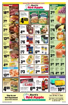 Bert's Red Apple weekly ad (valid until 4-11)