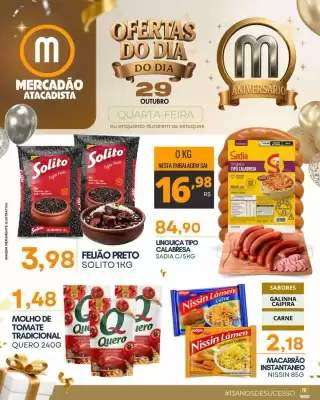 Folheto Mercadão Atacadista (válido até 3-11)