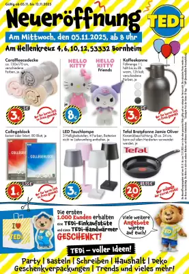 TEDi Prospekt (gültig bis 7-11)