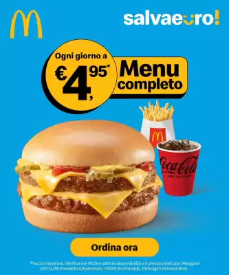 Volantino McDonald's (valido fino al 13-11)