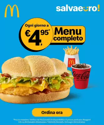 Volantino McDonald's (valido fino al 13-11)