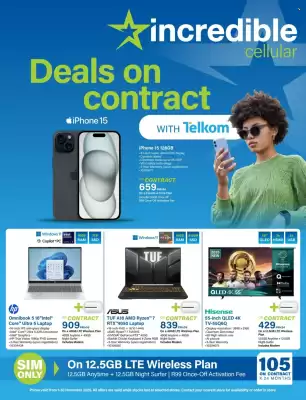 Incredible Connection catalogue (valid until 30-11)