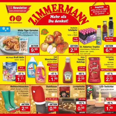 Zimmermann Prospekt (gültig bis 8-11)