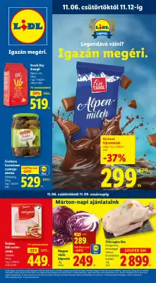 Lidl akciós újság (érvényes eddig: 12-11)