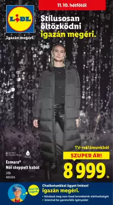 Lidl akciós újság (érvényes eddig: 16-11)