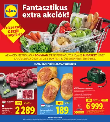 Lidl akciós újság (érvényes eddig: 9-11)