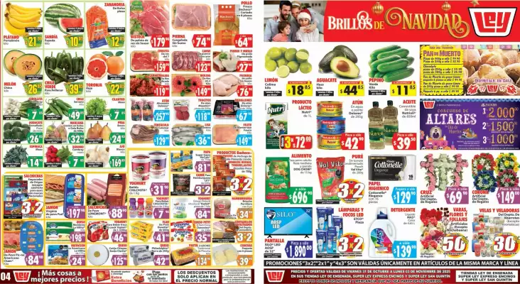 Folleto Casa Ley (válido hasta 3-11)