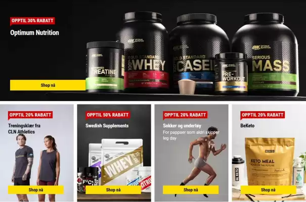 Gymgrossisten kundeavis (gyldig til 7-11)