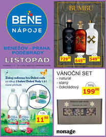 BENE Nápoje leták Strana 1