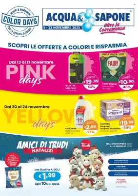 Volantino Acqua & Sapone (valido fino al 23-11)