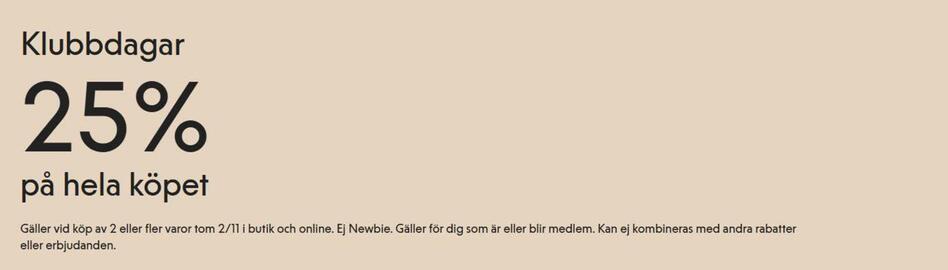 KappAhl reklamblad Sida 1